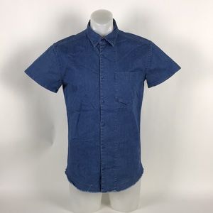 Ch. Chapter men’s denim stretch shirt size medium